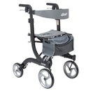Nitro Aluminum Rollator, Tall Height, 10" Casters