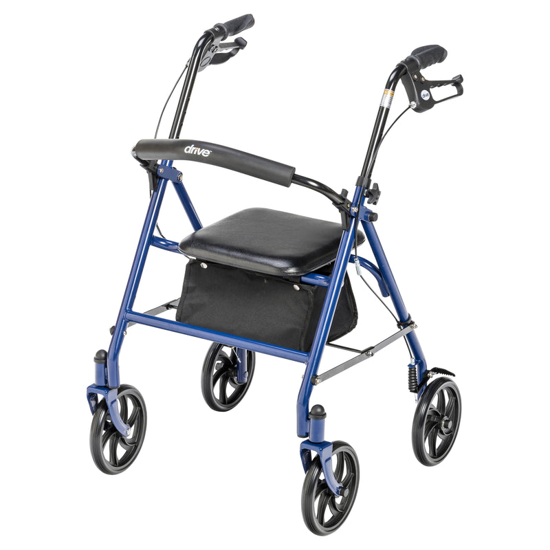 Durable 4 Wheel Rollator with 7.5" Casters