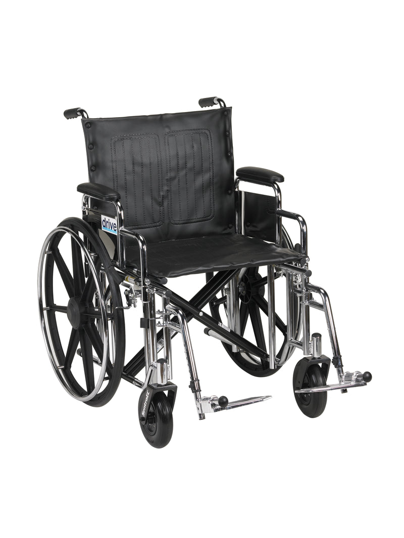 Bariatric Sentra Extra-Heavy-Duty Wheelchair